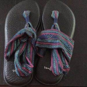 Sanuk yoga sling 2 flip flops